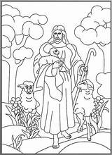 Coloring Shepherd Pages Lord Related sketch template