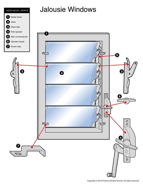 window parts finder jalousie windows glass    trailer