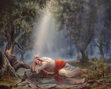 question   jesus sweat blood   garden  gethsemane