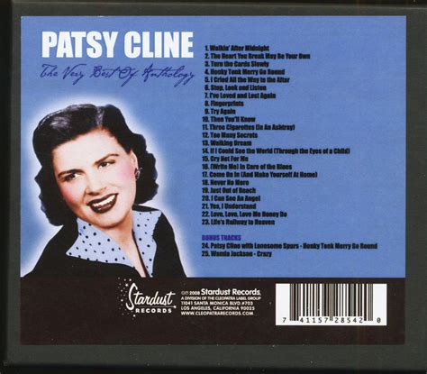 patsy cline cd the best of anthology cd limited deluxe edition