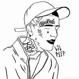 Peep Durk Lineart Xcolorings Crying Dove sketch template
