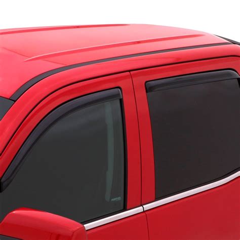 silverado hd crew cab   window vent shades visors  channel   auto parts