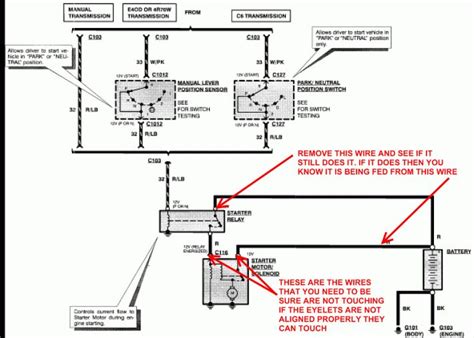 ford truck wiring diagram  ford  starter solenoid wiring diagram schematics ford