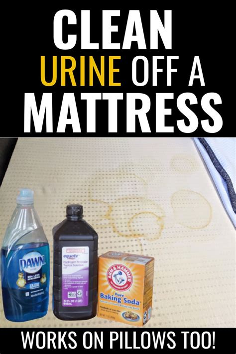 clean urine   mattress works  pillows  unbox