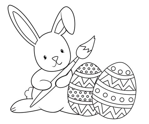 cute bunny coloring pages   kids activity coloringfoldercom
