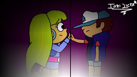 Gravity Falls Dipper And Pacifica Fanart By Iorilicea On