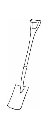 Spade Outline Clipart Openclipart Remixes sketch template