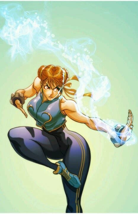 chun li kikoken fireballs and spinning bird kicks pinterest