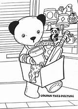 Sooty Colouring Sweep Soo sketch template