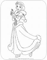 Snow Coloring Pages Winter Disneyclips sketch template
