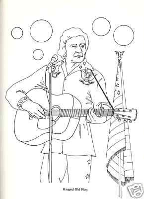 johnny cash coloring pages coloring pages