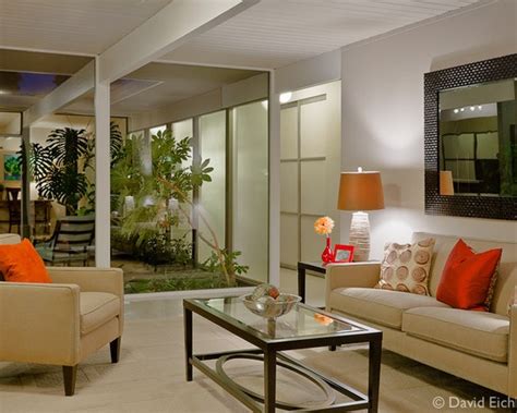 atriums courtyards  modern homes images