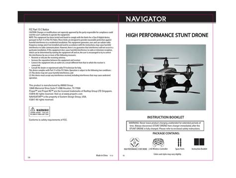 propel snap   drone instruction manual picture  drone