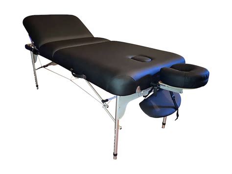 large aluminum massage table portable 5 thick 32 inch wide