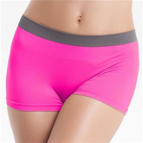 Buy Women S Boxer Briefs Stretchy Comfy Breathable Yoga Sports Fitness