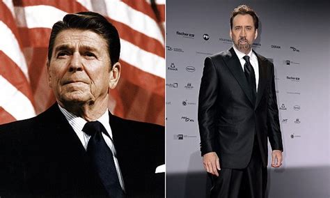 Nicolas Cage Is Worried That Playing Ronald Reagan Could