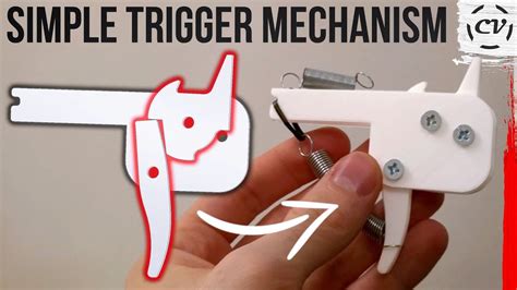 simple crossbow trigger mechanism youtube