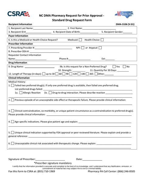 Free North Carolina Medicaid Prior Authorization Form Pdf – Eforms