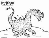 Dragon Ice Coloring Pages Blue Fathom Getcolorings Getdrawings Printable Color Colorings sketch template