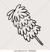 Duster Feather Template sketch template