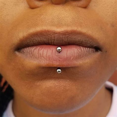 Pin On Lip Piercing