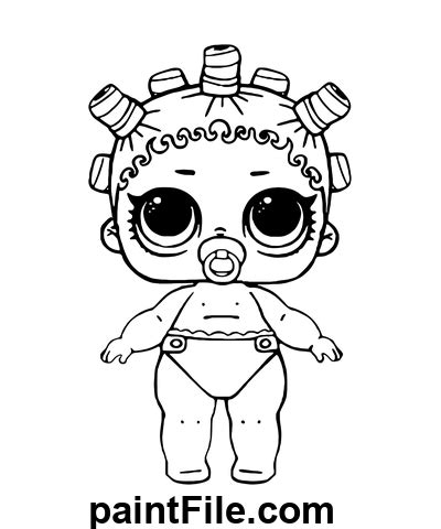 lil cosmic queen  printable coloring pages
