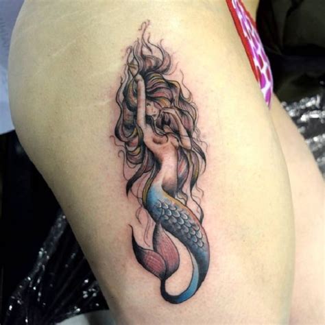 Sexy Mermaid Tattoos