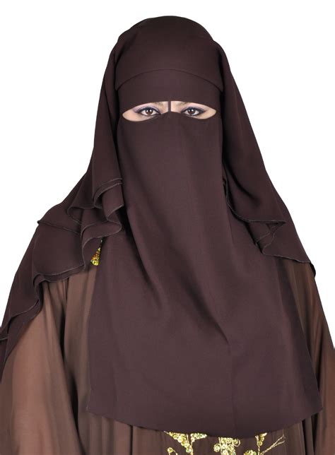 Niqab Gesichtsschleier Aubergine Hijab Online Kaufen Egypt Bazar Shop