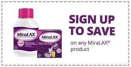 sign   save miralax