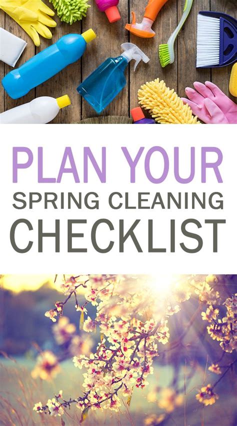 Plan Your Spring Cleaning Checklist 101 Days Of Organization
