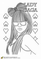 Gaga Chanteuse Ausmalbilder Colorier Stars Kostenlose Miraculous Remarquable Hugolescargot Colouring Desenhar Irados Choisir Tableau sketch template