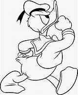 Donald Duck Coloring Pages Kids sketch template