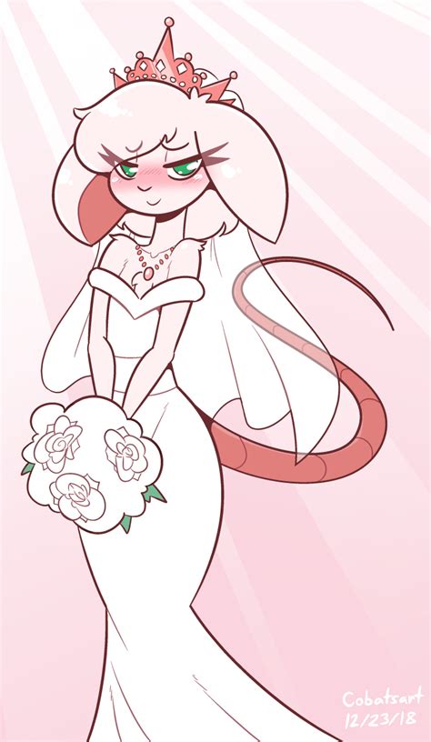 mouse   wedding dress  cobatsart  newgrounds