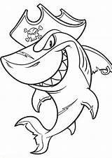 Shark Haaien Hai Kleurplaat Piraat Malvorlage Coloring4free Leukvoorkids Ausmalbild Haai Ausdrucken Leuk Piraten Pirate Tulamama Kostenlos Malvorlagen Kiezen Dieren Downloaden sketch template