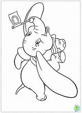 Dumbo Dinokids Coloring Coloringdisney sketch template