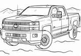 Coloring Pages Chevy Chevrolet Silverado Trucks Pickup Para 3500hd Country High Printable Lifted Raptor Ford Colorear Supercoloring Dibujos Nissan Lifed sketch template