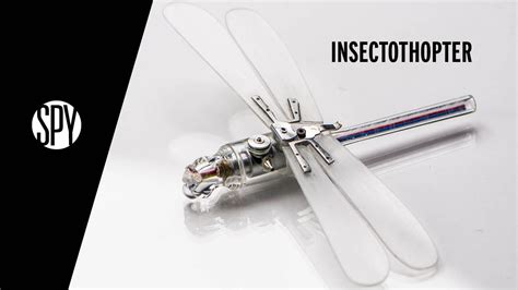 spy collection highlights meet  insectothopter cias  dragon fly drone youtube