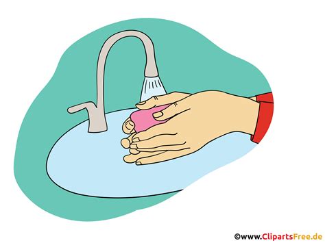 washing hands  soap  water hygiene pictures  illustrations  school