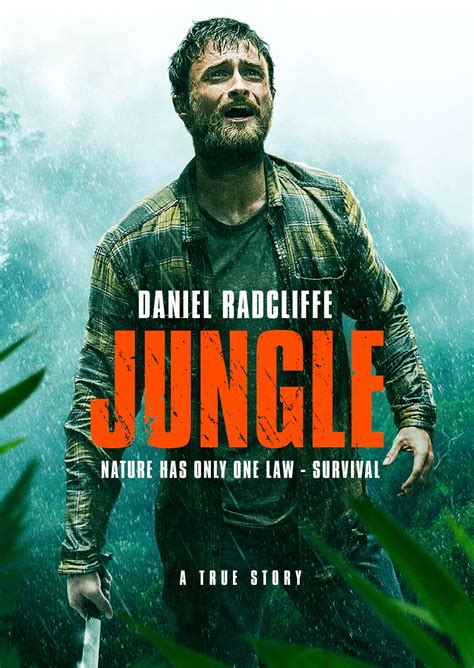 jungle poster  daniel radcliffe  survival mode collider