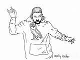 Drake Coloring Pages Template Nathan sketch template