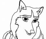 Balto Coloring Pages Cartoon Jenna Clipart Wolf Base Popular Library sketch template