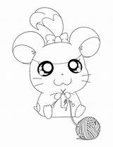Coloring Hamtaro Pages Cute 색칠 공부 귀여운 Stickers Animal Picgifs 출처 Choose Board sketch template
