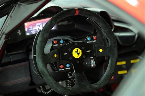race car preparation steering wheel