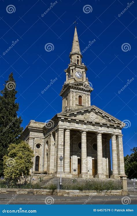 dutch reformed church stock image image  cradock landmark