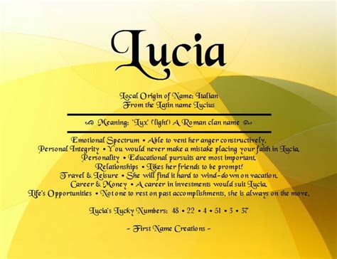 lucia name meaning first name creations girls pinterest names name meanings and first names