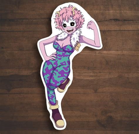 Mina Ashido Aufkleber Mein Held Academia Etsy