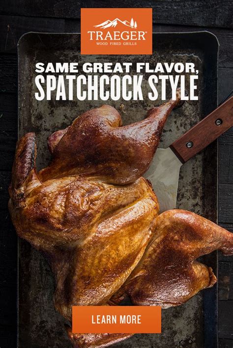 how to spatchcock a turkey traeger grills smoked