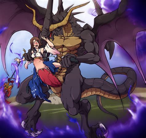 Yuna And The Case Of The Wrong Bahamut By Sparrow Hentai