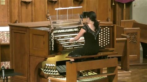 chelsea chen plays saint saens finale  organ symphony   youtube