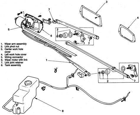 repair guides windshield wiper motor windshield wiper motor  linkage autozonecom